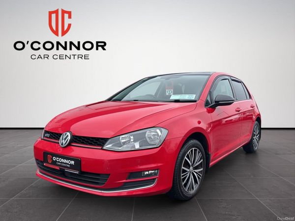 Volkswagen Golf Estate, Diesel, 2017, Red