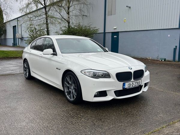 BMW 5-Series Saloon, Diesel, 2013, White