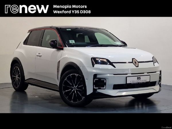 Renault 5 E-Tech Hatchback, Electric, 2026, White
