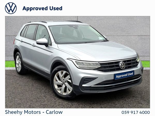 Volkswagen Tiguan SUV, Diesel, 2021, Silver