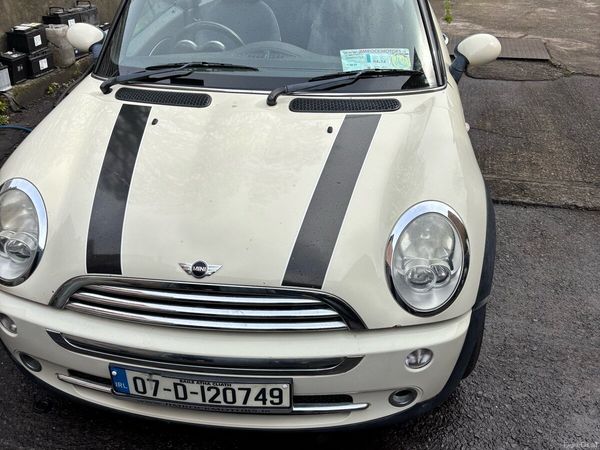 Mini One Convertible, Petrol, 2007, White