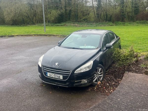 Peugeot 508 Saloon, Diesel, 2011, Black
