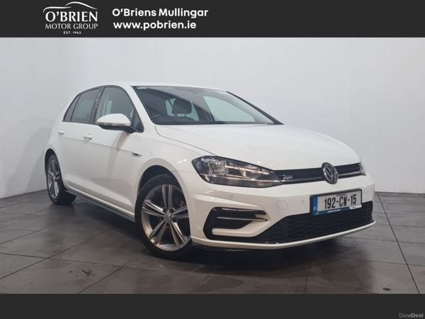 Volkswagen Golf Hatchback, Diesel, 2019, White