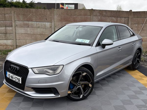 Audi A3 Saloon, Petrol, 2015, Silver