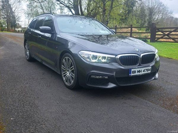 BMW 5-Series Estate, Diesel, 2018, Grey