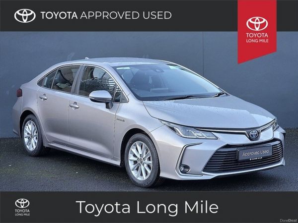 Toyota Corolla Saloon, Petrol Hybrid, 2019, Grey