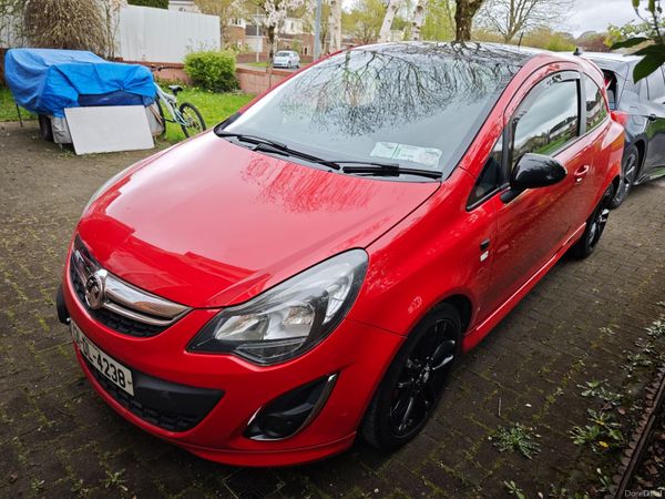 Vauxhall Corsa Hatchback, Petrol, 2013, Red