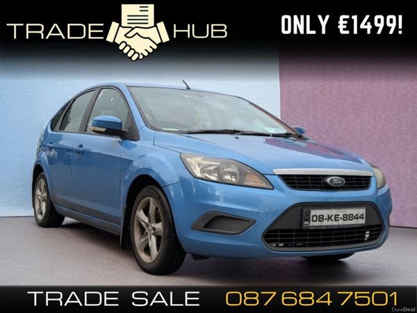Ford Focus Hatchback, Petrol, 2008, Blue