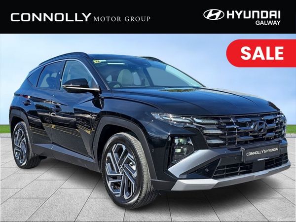 Hyundai Tucson SUV, Petrol Plug-in Hybrid, 2025, Black