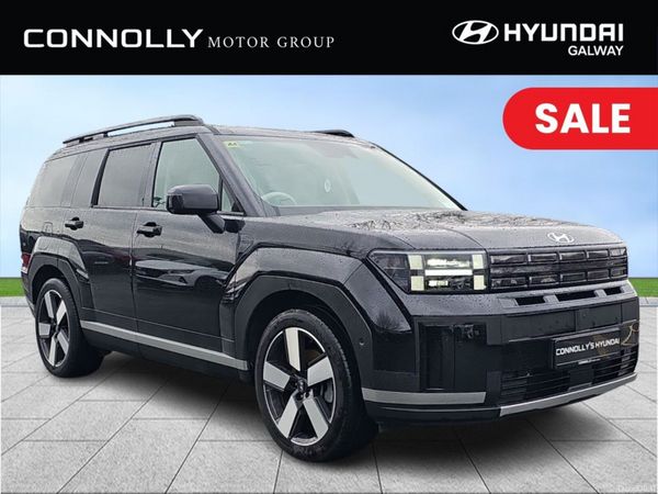 Hyundai Santa Fe SUV, Petrol Plug-in Hybrid, 2025, Black