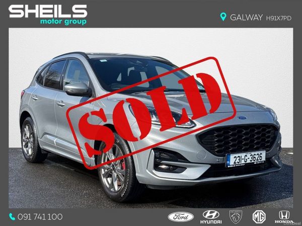 Ford Kuga SUV, Petrol Plug-in Hybrid, 2023, Grey