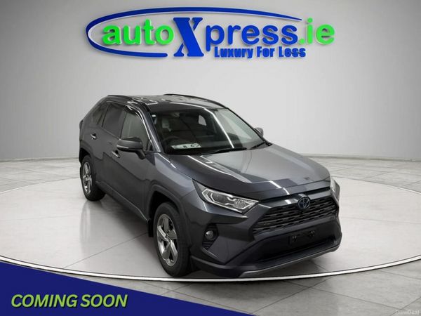 Toyota RAV4 SUV, Petrol Hybrid, 2021, Grey