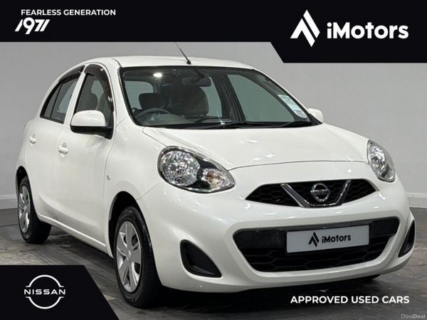 Nissan March Hatchback, Petrol, 2016, White