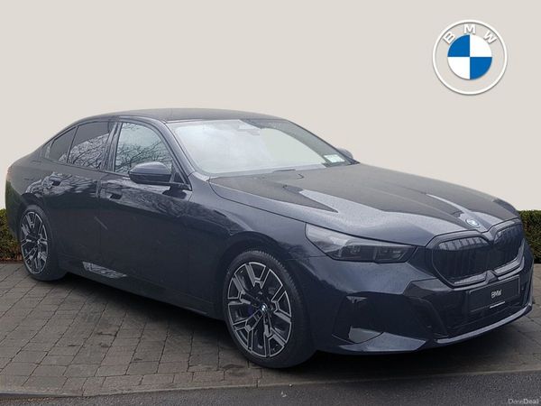 BMW 5-Series Saloon, Petrol Plug-in Hybrid, 2026, Black