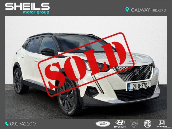 Peugeot 2008 Hatchback, Electric, 2021, White