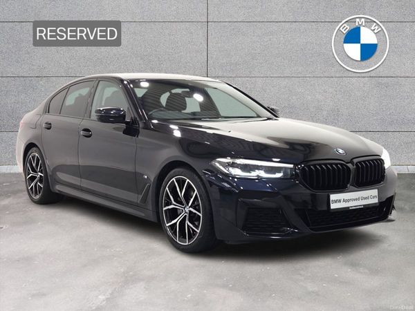 BMW 5-Series Saloon, Diesel, 2023, Black