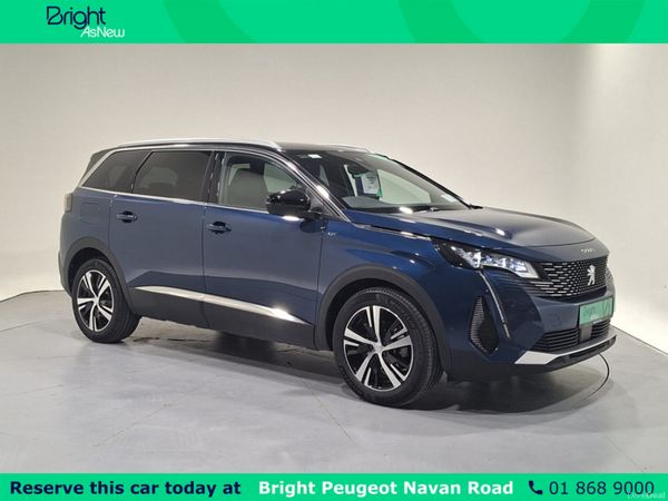 Peugeot 5008 MPV, Petrol Hybrid, 2024, Blue