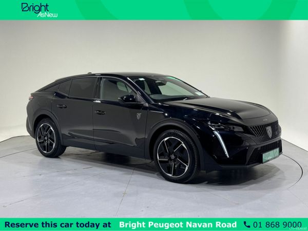 Peugeot 408 Hatchback, Petrol, 2023, Black