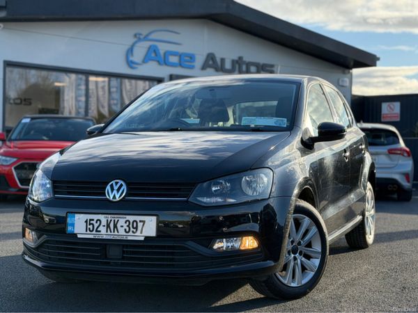 Volkswagen Polo Hatchback, Petrol, 2015, Black