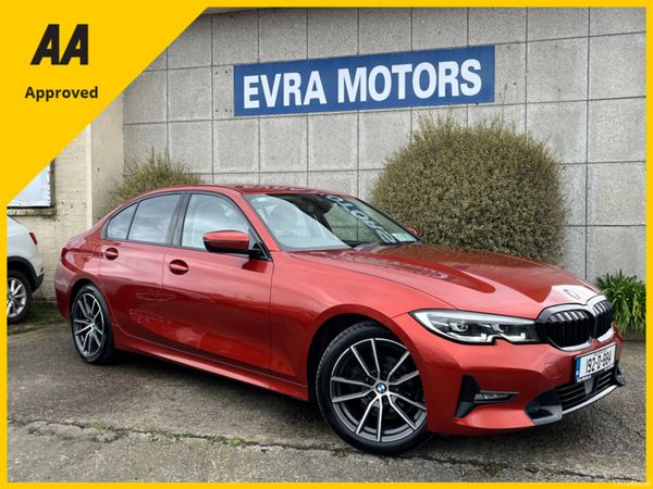 BMW 3-Series Saloon, Diesel, 2019, Orange