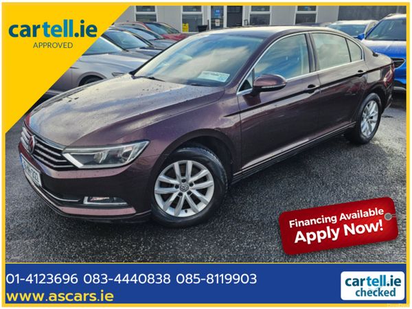 Volkswagen Passat Saloon, Diesel, 2016, Red