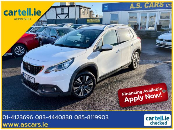 Peugeot 2008 Hatchback, Petrol, 2017, White