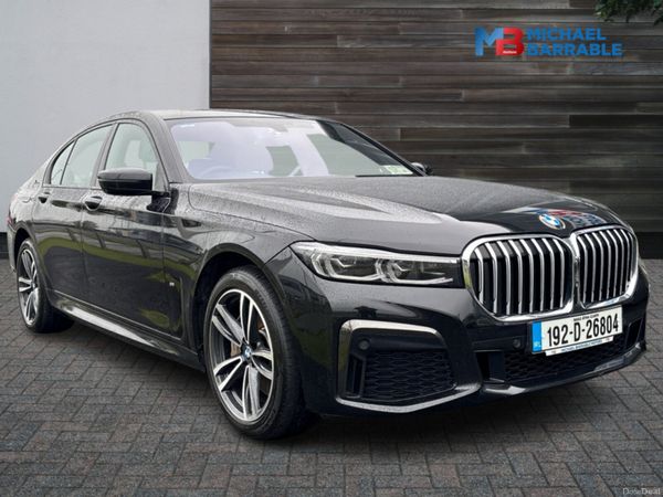 BMW 7-Series Saloon, Petrol Plug-in Hybrid, 2019, Black
