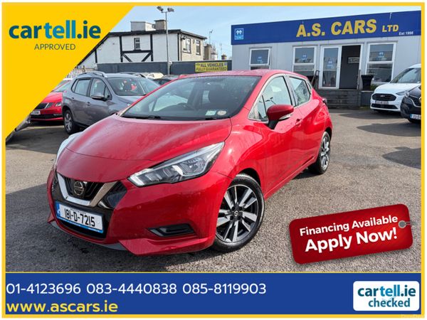 Nissan Micra Hatchback, Petrol, 2018, Red