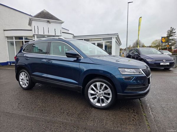 Skoda Karoq Estate, Diesel, 2019, Blue