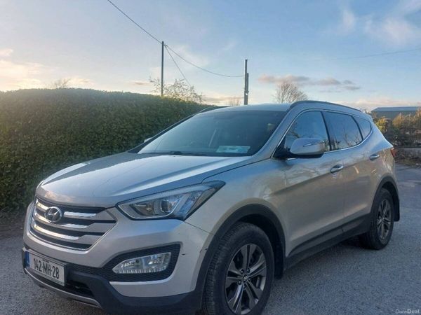 Hyundai Santa Fe SUV, Diesel, 2014, Silver
