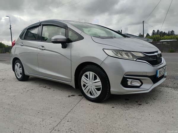 Honda Fit Hatchback, Petrol, 2018, Silver