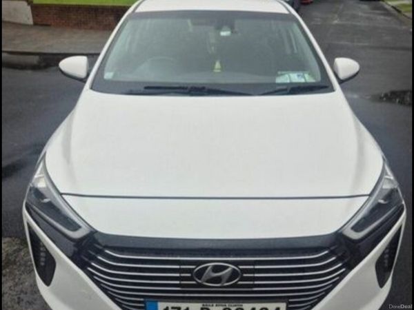 Hyundai IONIQ Hatchback, Petrol Hybrid, 2017, White