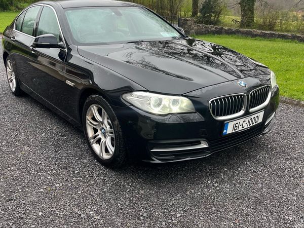 BMW 5-Series Saloon, Diesel, 2016, Black