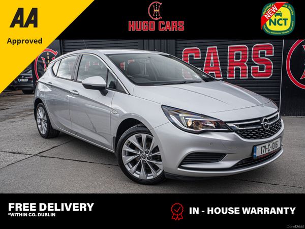Opel Astra Hatchback, Petrol, 2017, Grey