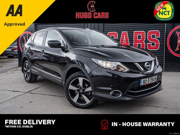Nissan Qashqai Hatchback, Petrol, 2016, Black
