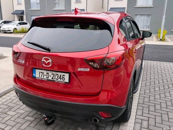 Mazda CX-5 SUV, Diesel, 2017, Red