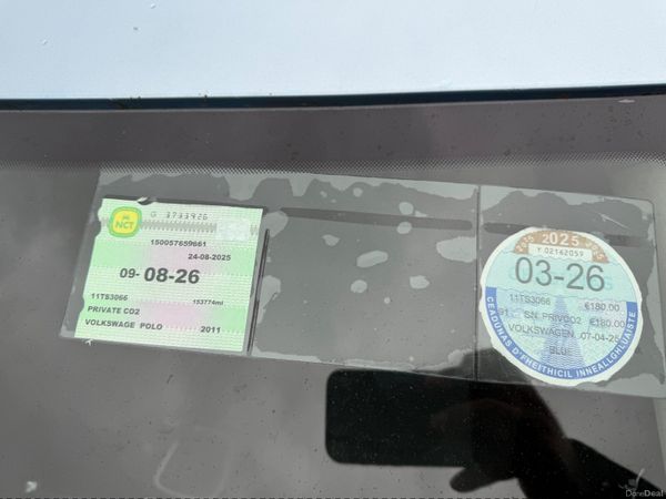 Volkswagen Polo Hatchback, Diesel, 2011, Blue