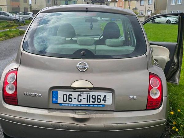 Nissan Micra Hatchback, Petrol, 2006, Beige