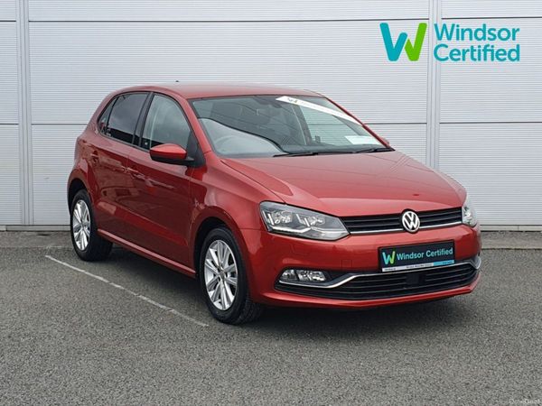 Volkswagen Polo Hatchback, Petrol, 2017, Red