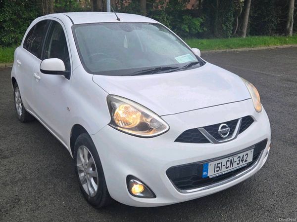 Nissan Micra Hatchback, Petrol, 2015, White