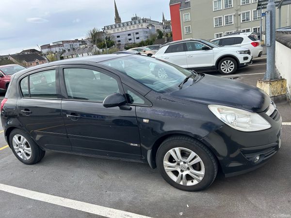 Opel Corsa Hatchback, Petrol, 2008, Black