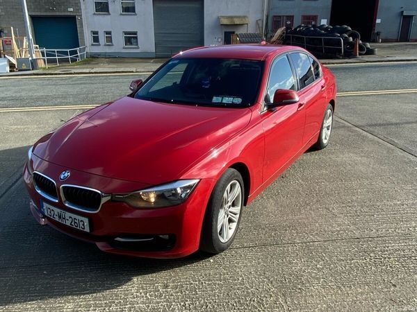BMW 3-Series Saloon, Petrol, 2013, Red