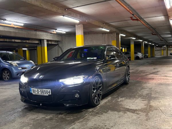 BMW 3-Series Saloon, Petrol Plug-in Hybrid, 2018, Black