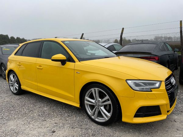 Audi A3 Hatchback, Petrol, 2017, Yellow