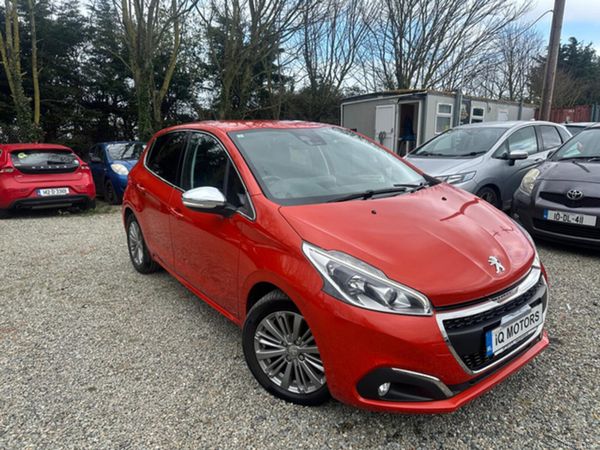 Peugeot 208 Hatchback, Petrol, 2017, Orange