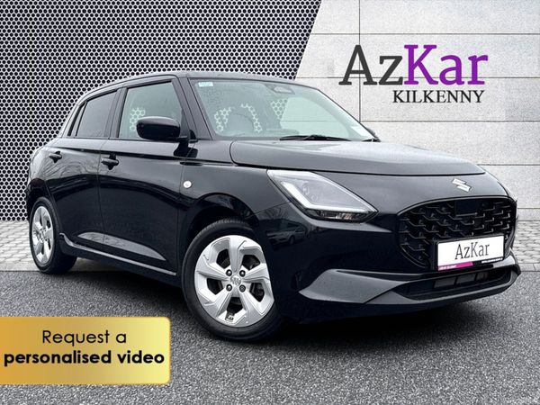 Suzuki Swift Hatchback, Petrol Hybrid, 2024, Black
