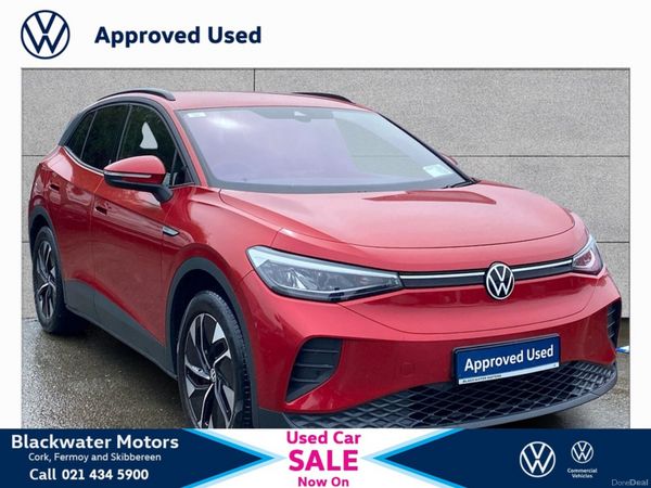 Volkswagen ID.4 Hatchback, Electric, 2023, Red