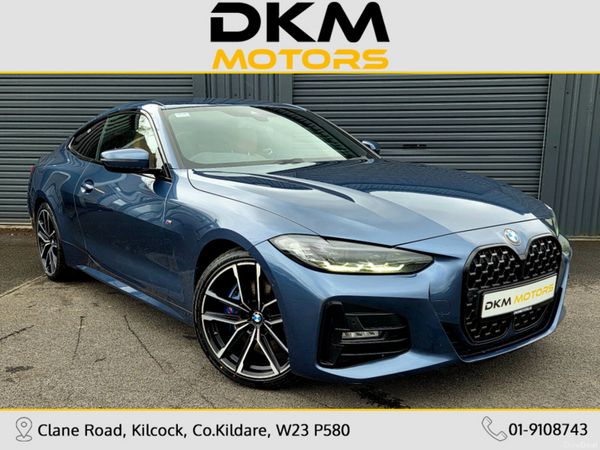 BMW 4-Series Coupe, Diesel, 2021, Blue