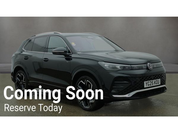 Volkswagen Tiguan SUV, Petrol Plug-in Hybrid, 2025, Black