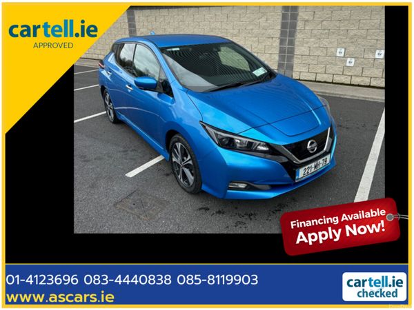 Nissan Leaf Hatchback, Electric, 2022, Blue